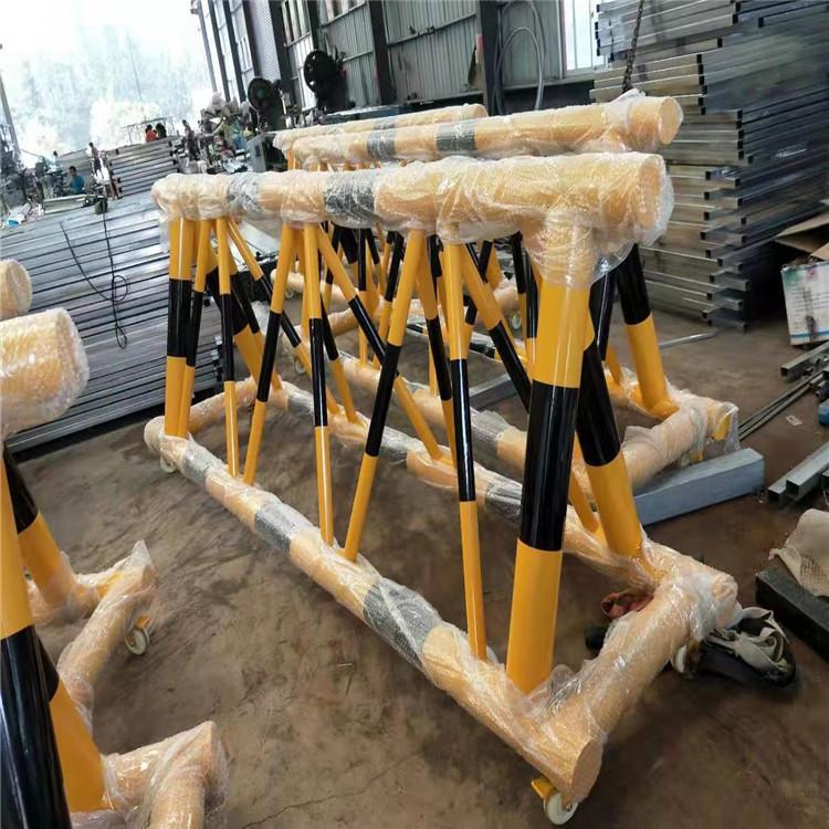 部队交通路障 拒马学校防冲撞护栏 拒马带刺可移动拒马护栏定制