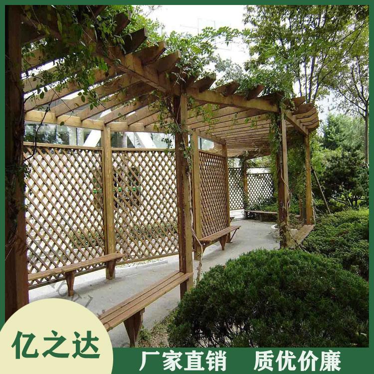 郑州防腐木花架 防腐木花架设计 货源充足 值得信赖
