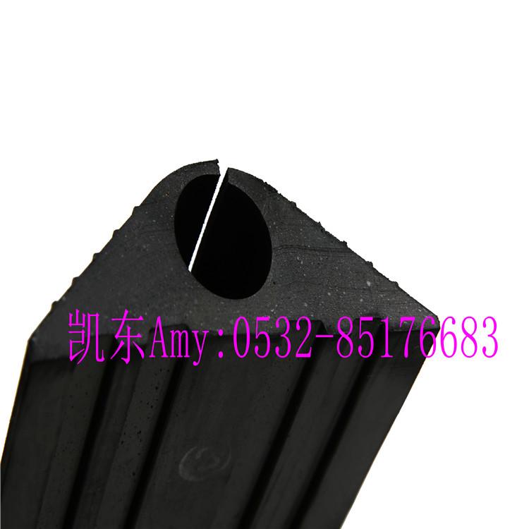 橡胶电缆保护管 青岛凯东电缆PVC保护管 黑色灰色电缆保护管  橡胶电缆保护套