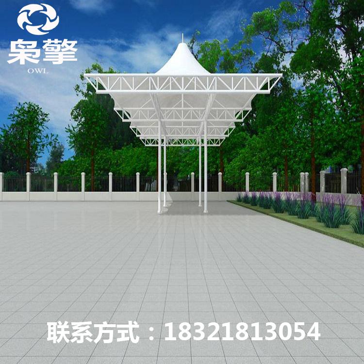 上门安装户外遮阳棚 户外停车棚 公交站遮阳棚 品质可靠