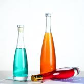 茶油瓶生产定制 375ML彩色酒瓶加工  郓城富兴酒类包装