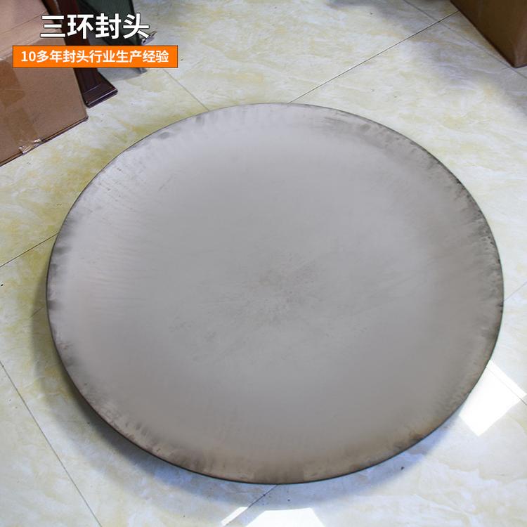 厂家直供 304不锈钢封头 无缝焊接管件平底封头 管帽碟型封头
