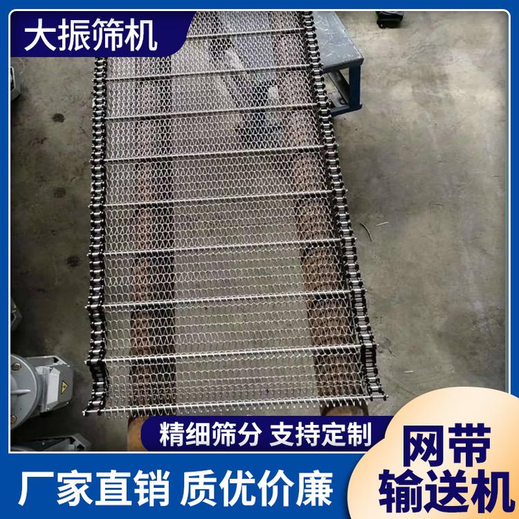大振筛机 网带输送机 不锈钢网带式输送机厂家供应