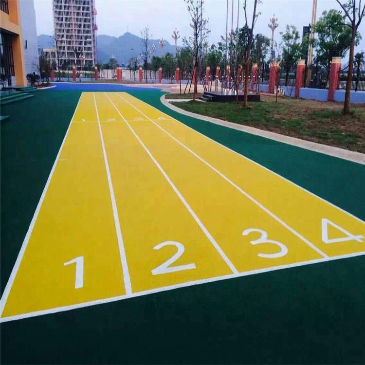 远洋体育承接各种类型跑道工程专业施工透气型塑胶跑道
