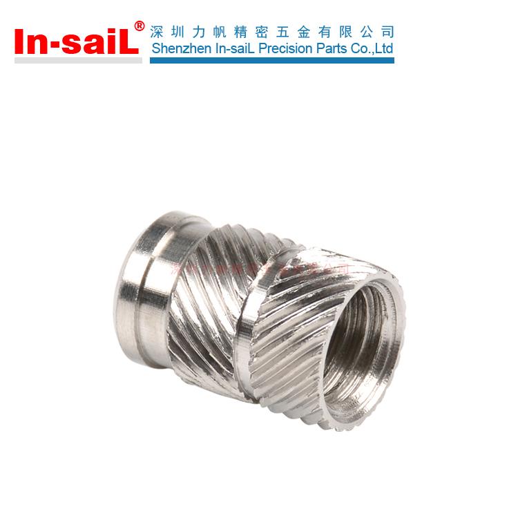 IUTB-M2 IUTC-M2 滚花嵌件 滚花螺母-专业料号加工定制