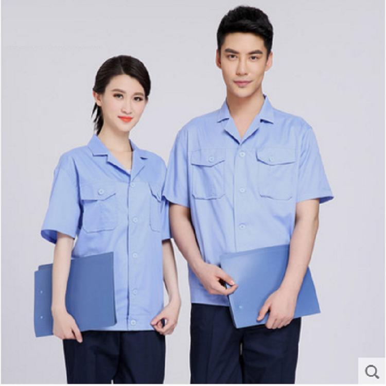 定制生产工作服 车间技术工作服 立体修身厂区劳保服