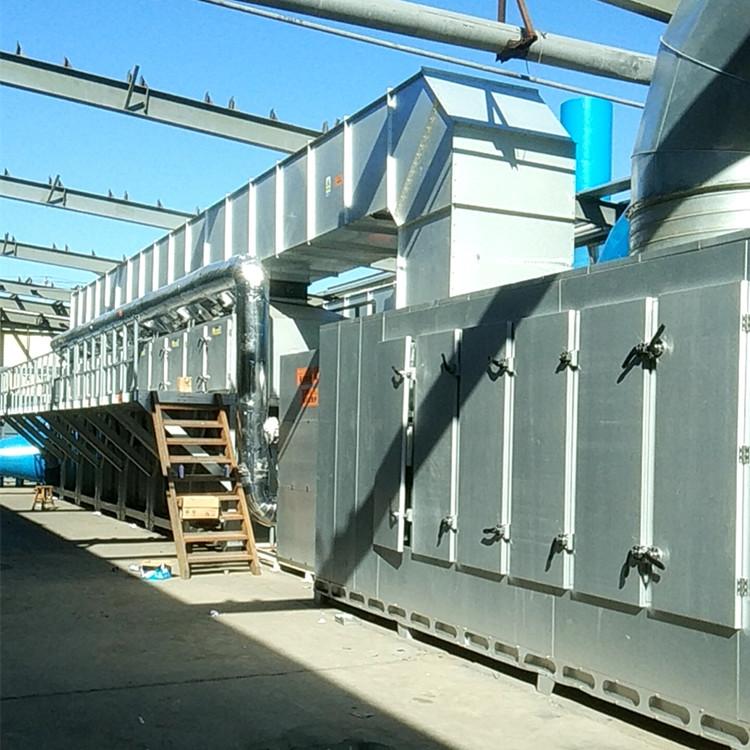 催化燃烧设备 活性炭吸附脱附再生催化燃烧净化器 喷漆房橡胶厂vocs废气处理设备