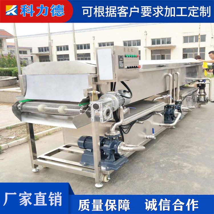 供应蔬菜连续式漂烫机 大型海带杀青预煮流水线 苜蓿草漂烫生产线