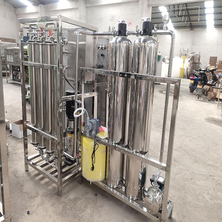 1吨全不锈钢单级反渗透净水设备纯净水食品业加工用水设备
