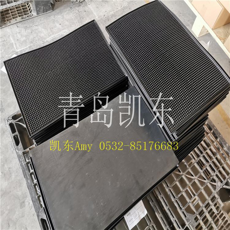 酒吧防滑杯垫 青岛凯东橡胶垫 橡胶酒吧垫 理发店防滑小桌垫 吧台用酒杯垫