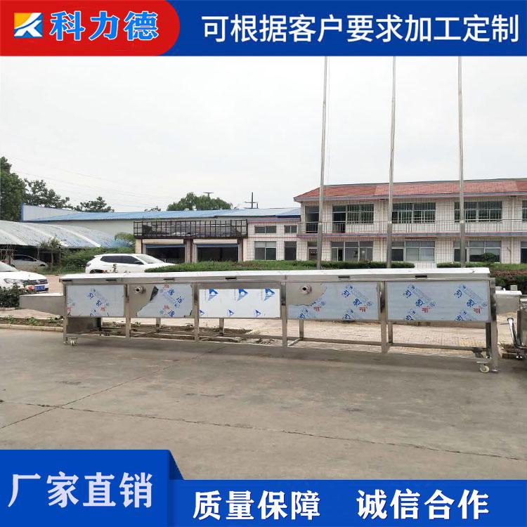 全自动即食豆角漂烫机 鲜花椒漂烫杀青机 竹笋蒸煮漂烫流水线 不锈钢蒸煮机