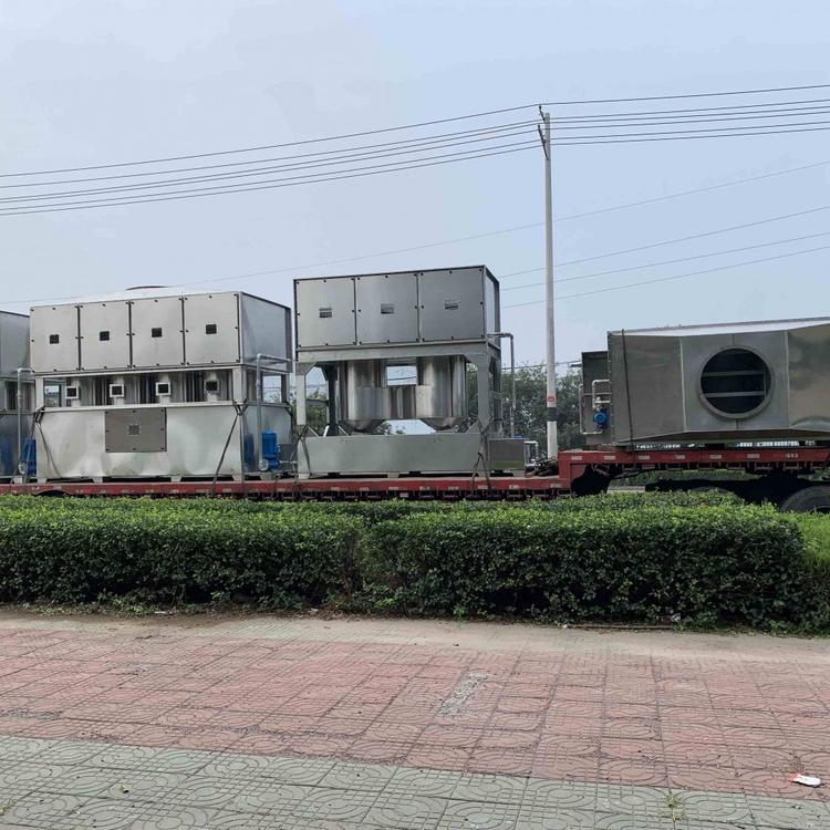 不锈钢方形旋流塔 漆雾处理环保精华洗涤塔 旋流板塔 水喷淋净化塔