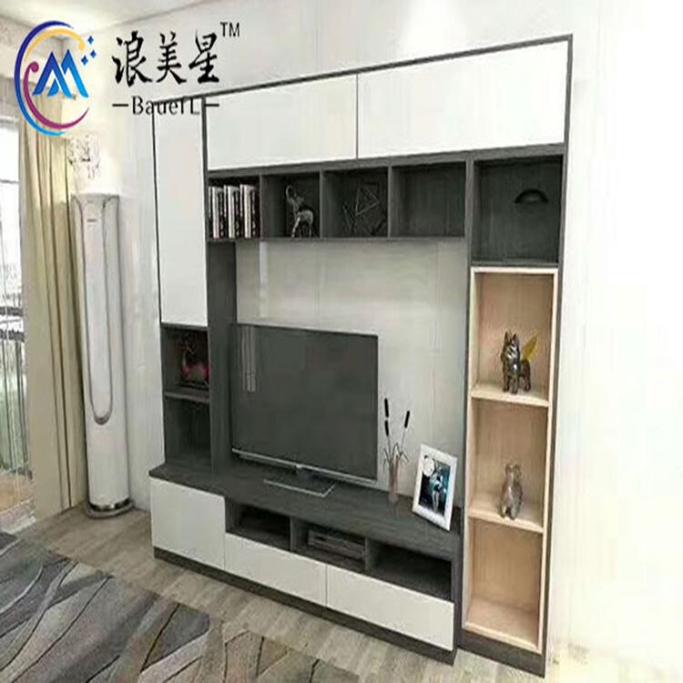 阳江整体电视柜定做厂家 定制电视柜 服务周到 浪美星