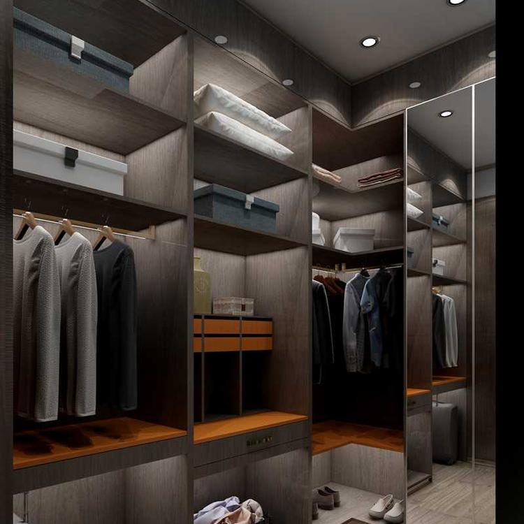 陕西衣帽间设计 西安木作厂家 衣帽间定制 陕西木作厂家 西安衣帽间