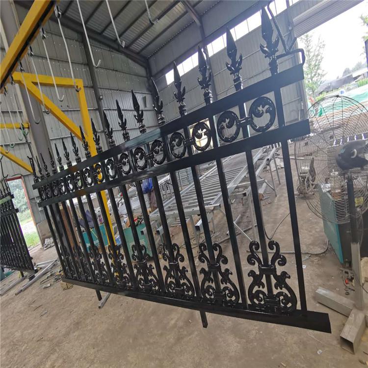 铁艺护栏 铸铁护栏 铁艺栅 栏中式小区阳台安全隔离护栏 庭院围栏定制