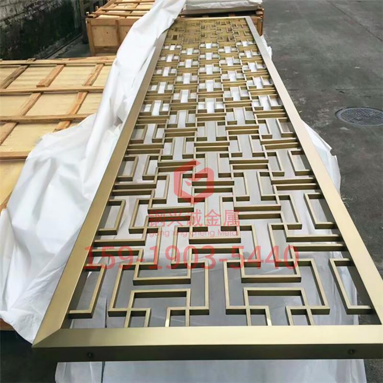 厂家直销屏风隔断 餐厅酒店会所隔断屏风 钢兴诚屏风定制