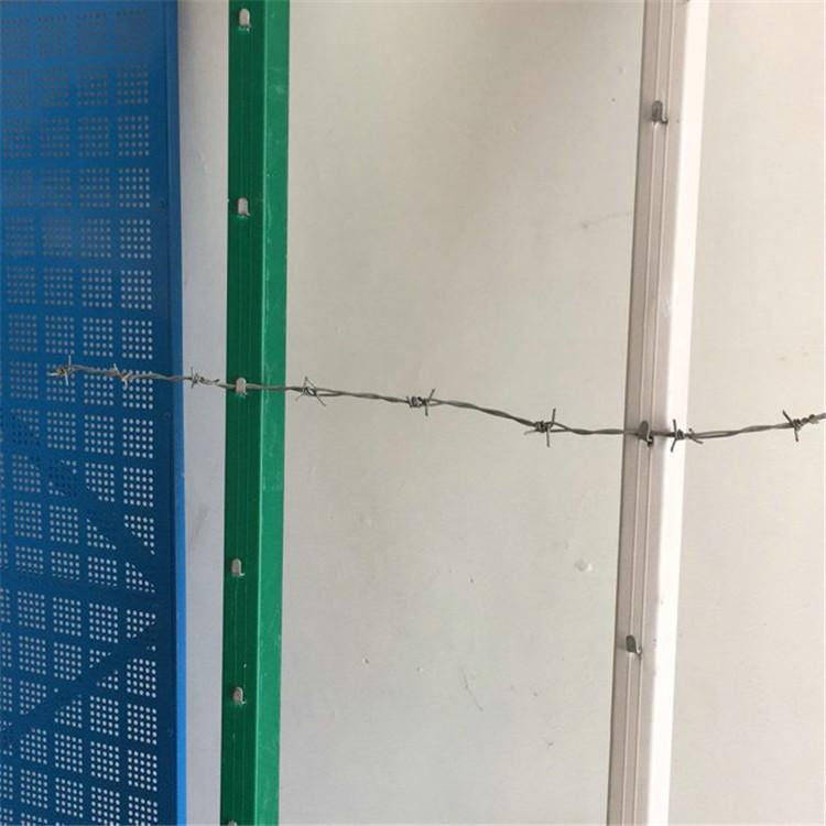 飞腾丝网 正反拧刀片刺绳 PVC刺绳立柱 滚笼 支持加工定做