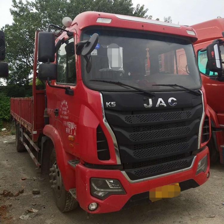 二手江淮JAC平板车 jac货车多少钱 单桥车 六缸机 国五排放 首付6万 包提档 可按揭