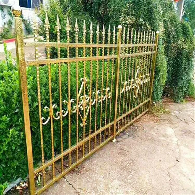 铁艺护栏 学校工厂外墙安全护栏 铁艺围栏 小区铸铁院墙栅栏批发