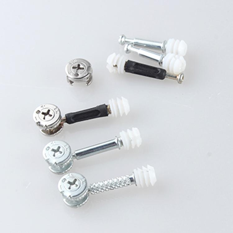 PE16 18双通螺母 双头螺母双通6厘双通预埋件三合一连接件胶粒
