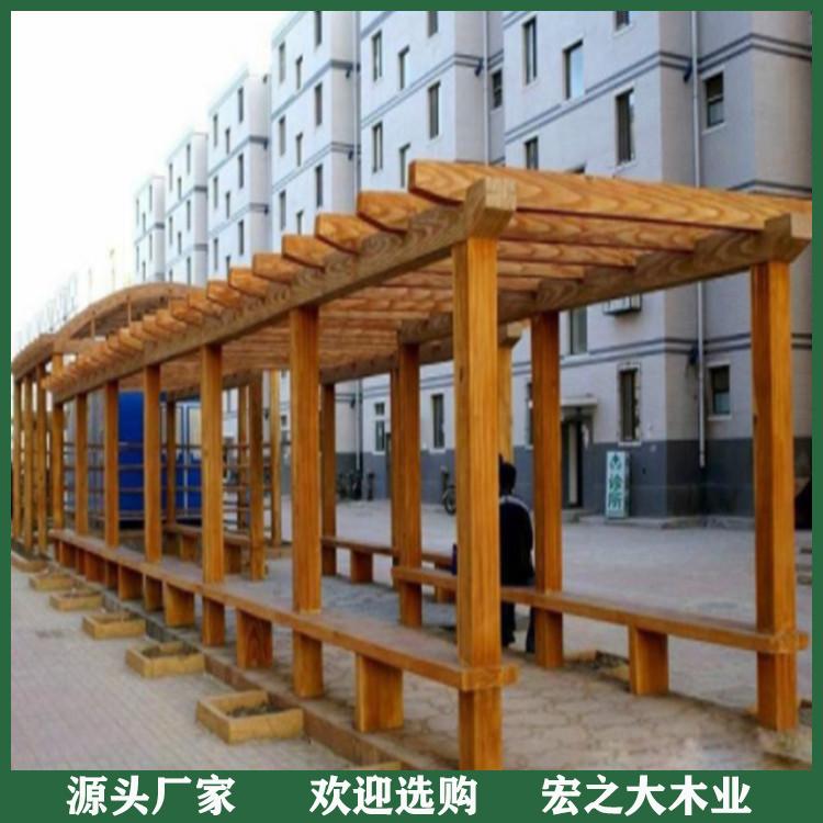 周口防腐木别墅价格 防腐木别墅木材 外形美观 欢迎选购