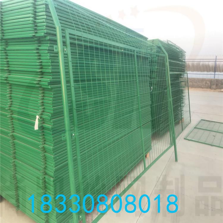 厂家直销桃型柱护栏网小区围栏网防护网仓库隔离网铁丝网片