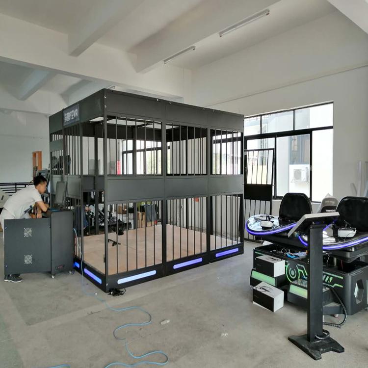 vr体验馆设备价格供应商vr牢笼模拟射击设备旅游景区游乐项目