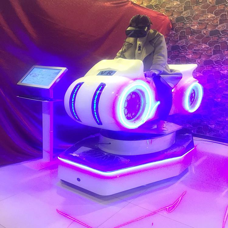 VR摩托电玩城vr摩托车vr赛车游戏设备室内赛车设备4d动感游戏机虚拟现实游乐设备5dvr游戏设备