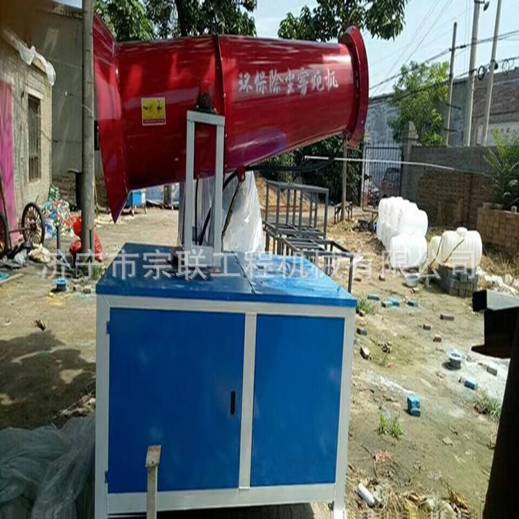 建筑工地围挡喷淋造雾机喷雾设备除尘围墙车间煤场围挡喷淋造雾机