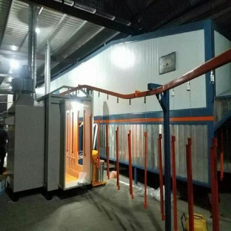 定制出售喷粉流水线 静电喷塑涂装流水线厂家