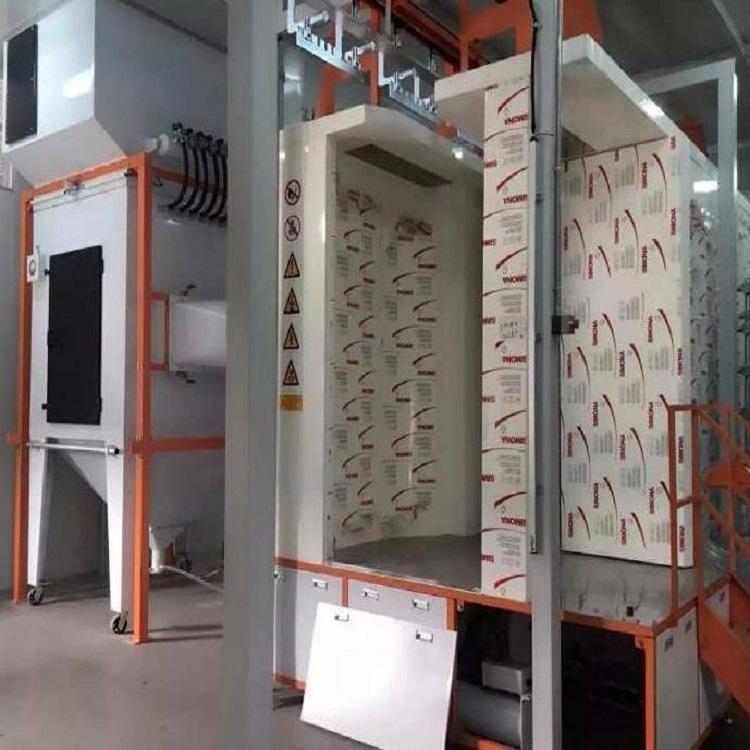 泰州全自动喷房大旋风 粉末回收房 静电喷涂