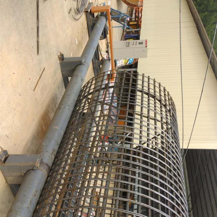 全自动双线钢筋笼绕筋机 桥梁高架桥工程机械