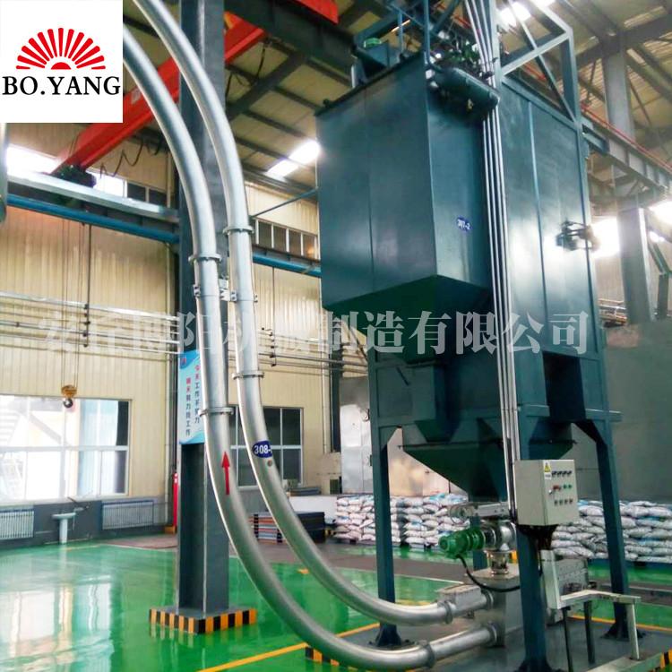 河北尿素吨袋拆包机  化工原料吨袋破袋机  密闭无尘吨包卸料站