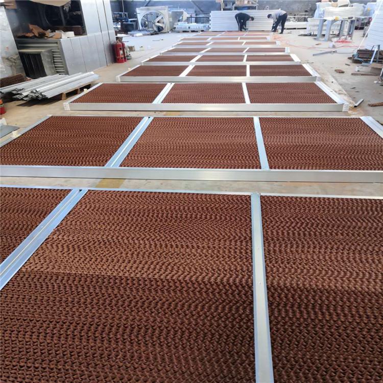 批发15公分铝合金水帘 降温水帘墙 镀锌板水帘价格 尺寸定制 质量保障