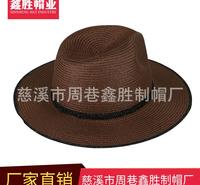 厂家长期现货供应批发PP草帽夏天休闲草帽遮阳草帽复古牛仔帽户外旅游草帽