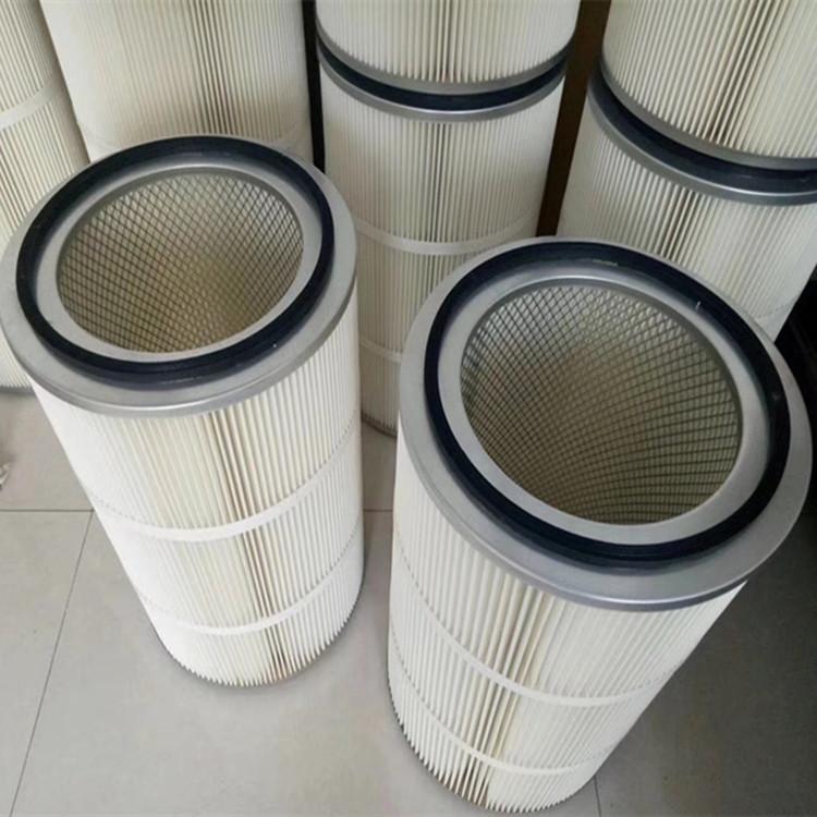 三爪铝盖除尘滤芯  滤筒 粉尘滤芯