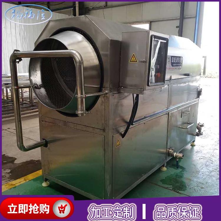 供应毛豆多功能滚筒清洗机 榨菜袋装毛刷滚筒清洗机价格
