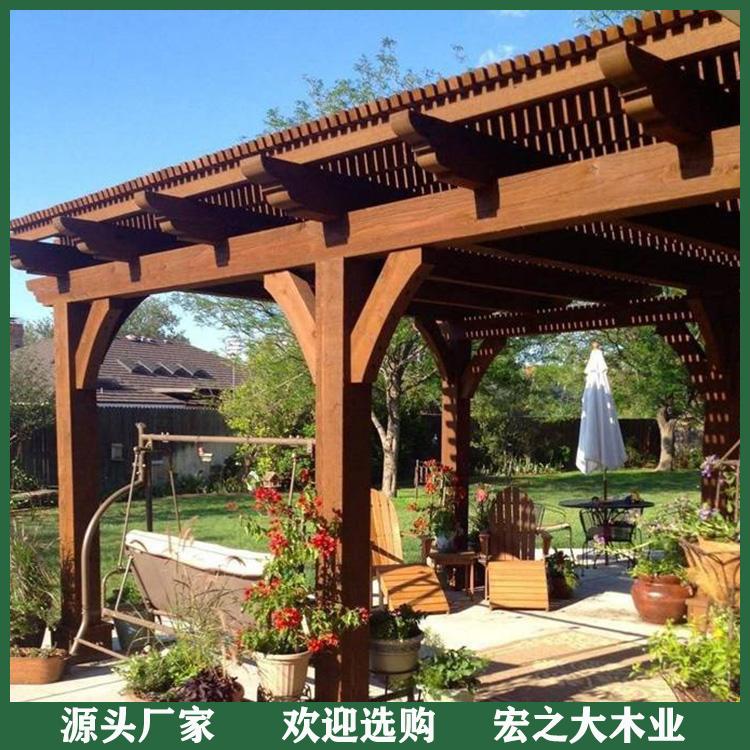 南阳防腐木别墅批发 防腐木别墅木材 规格多样 欢迎定制