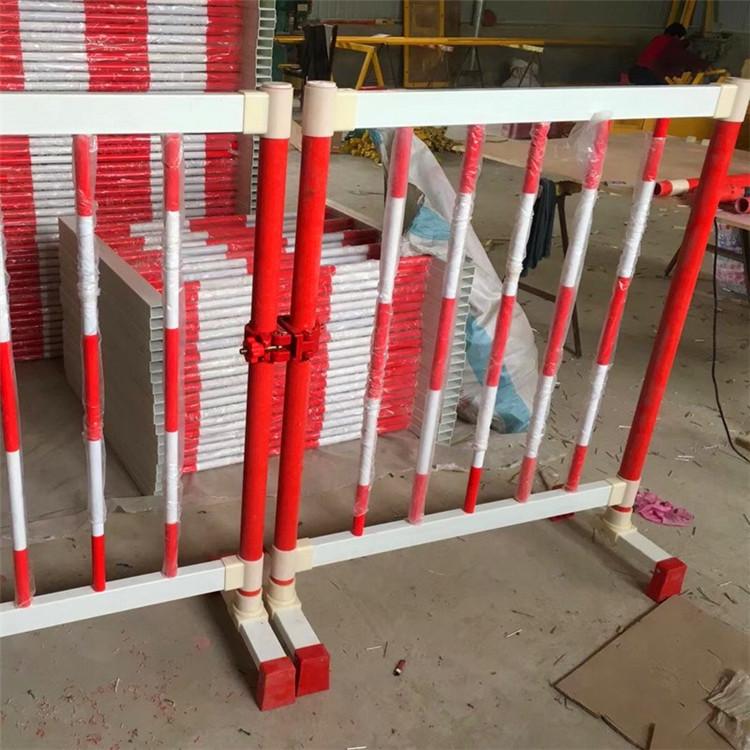 厂家直供 电力施工用玻璃钢护栏 玻璃钢防护栏 PVC塑钢绝缘围栏