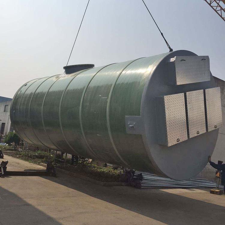 生产一体化预制泵站厂家 玻璃钢地埋式泵站 污水提升预制泵站 一体化污水雨水提升泵站 地埋式一体化泵站