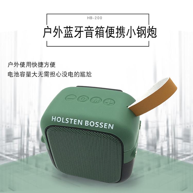 蓝牙音响 现货供应户外蓝牙音箱便携小钢炮