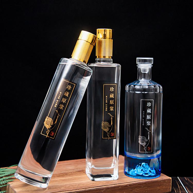 开山白酒瓶  郓城富兴酒类包装