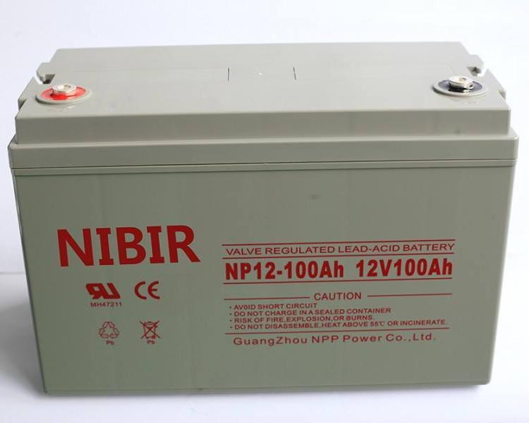 NIBIR蓄电池NP12-4.5Ah  阀控式储能蓄电池12V4.5AH 直流屏 UPS电源