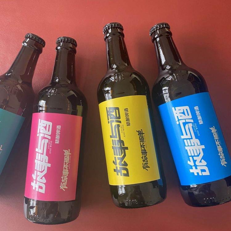 绵阳市精品国潮啤酒精酿苏打酒生产厂家 厂家直销 敬往事一杯酒 有意电话联系