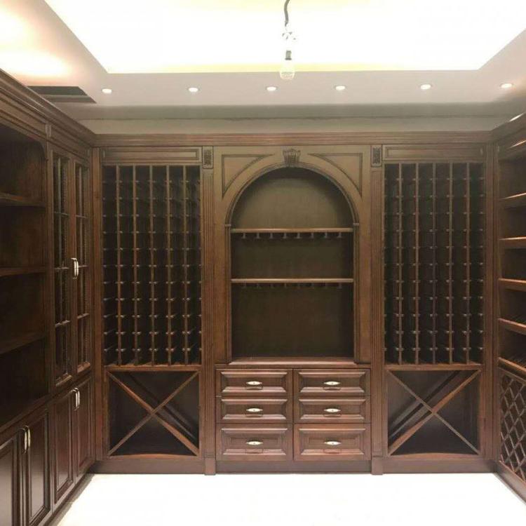 大连定制酒柜去哪里——家具工厂——展皓定制