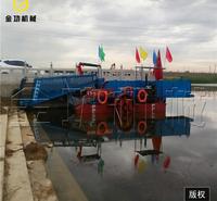 银川全自动液压水草收割船 厂家供应水葫芦水花生打捞设备 湿地公园保洁船 清漂船 垃圾打捞船现货出售