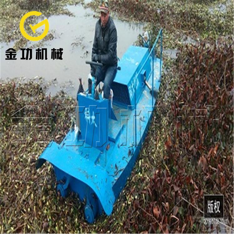 小型水葫芦打捞船   自动水葫芦粉碎打捞船  垃圾打捞船现货