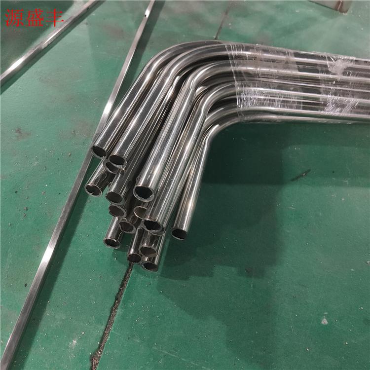 定制 空心不锈钢管加工非标定制折弯管盘管铁管U型S型拉手把手圆环镀钛