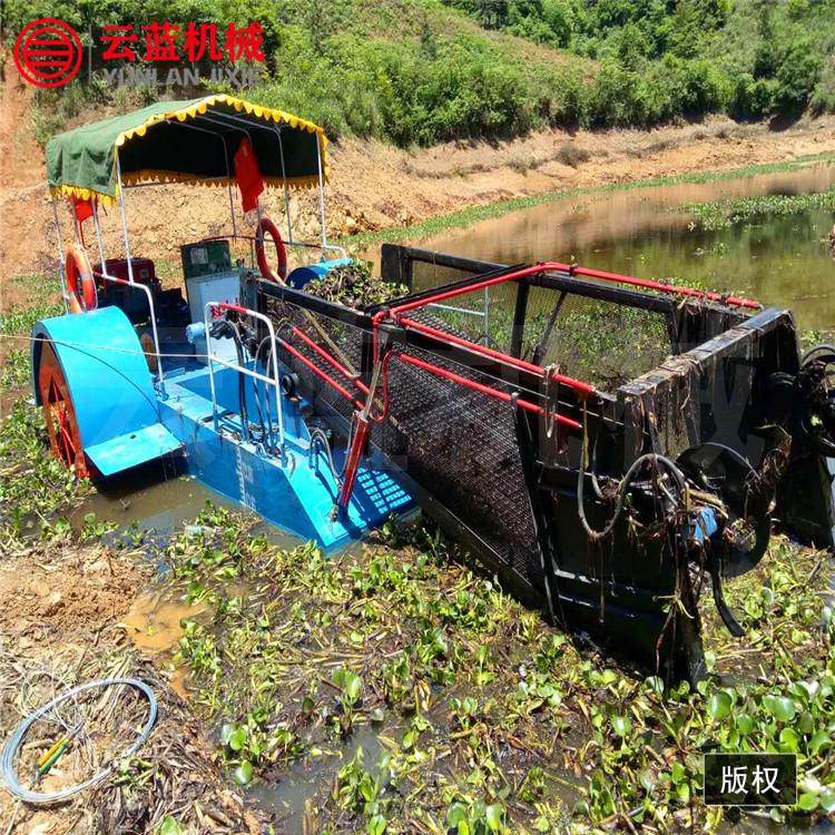 宁波全自动保洁船  河道垃圾打捞船 水草水葫芦打捞设备