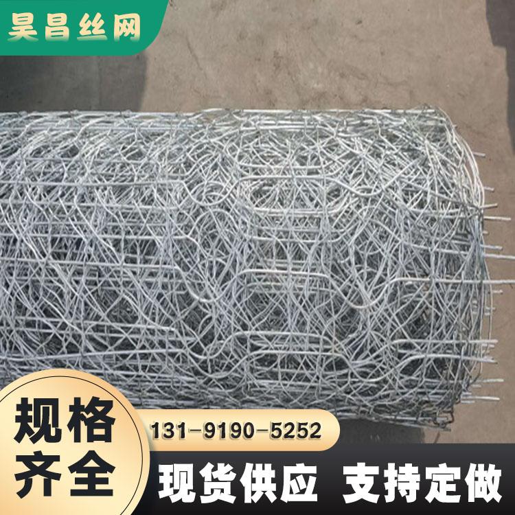昊昌内蒙 河道高尔凡雷诺护垫双隔板护岸格宾石笼网挡墙厂家